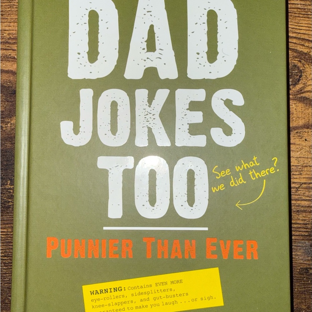 Dad Jokes Too Book